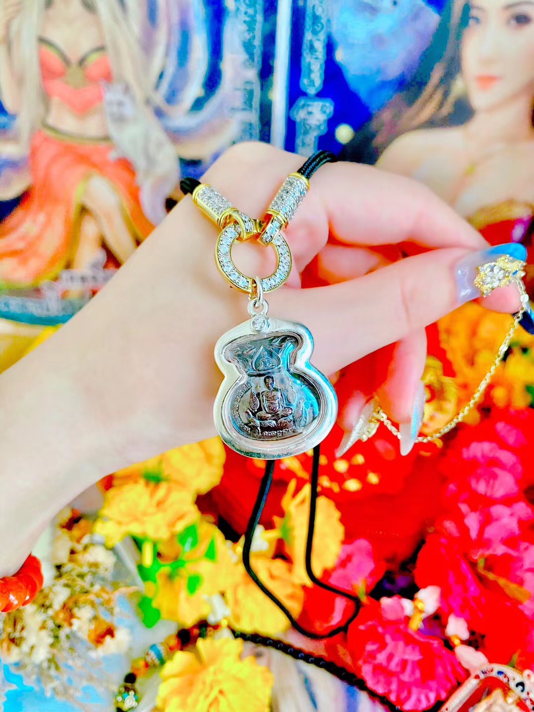 泰国佛牌正品 龙婆瑞 钱袋子身像 财运好生意