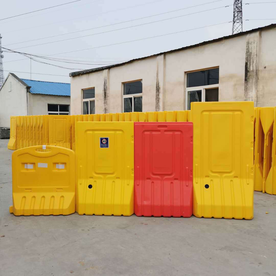 塑料水马围挡 市政施工地铁建设塑料水马围挡 可定制安全防撞护栏