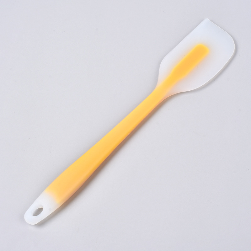 Spot One-Piece Translucent Silicone Large Baking Tool Cake Butter Knife Rubber Stirring Scraper Wholesale