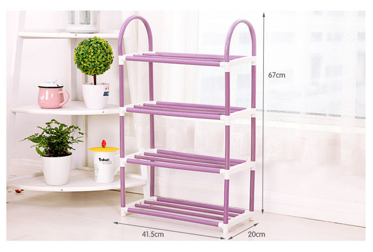 diy多功能组合鞋柜家居多层简易塑料鞋架置物架收纳宿舍塑料鞋架