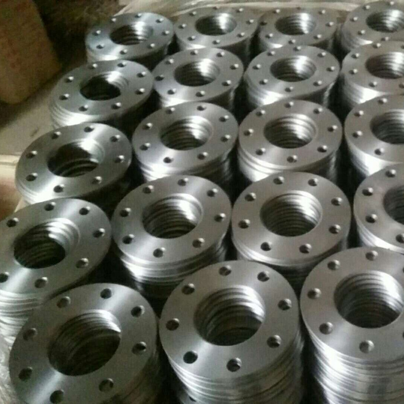 定制圆形碳钢法兰盘 平焊法兰片 国标碳钢法兰 法兰盘厂家