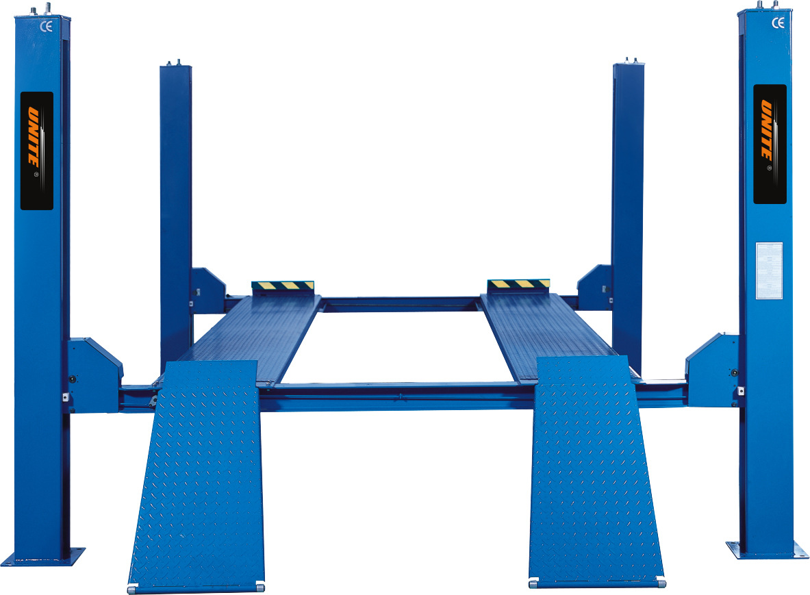 厂家直销优耐特uf35uf40uf45uf50uf55平板四柱举升机