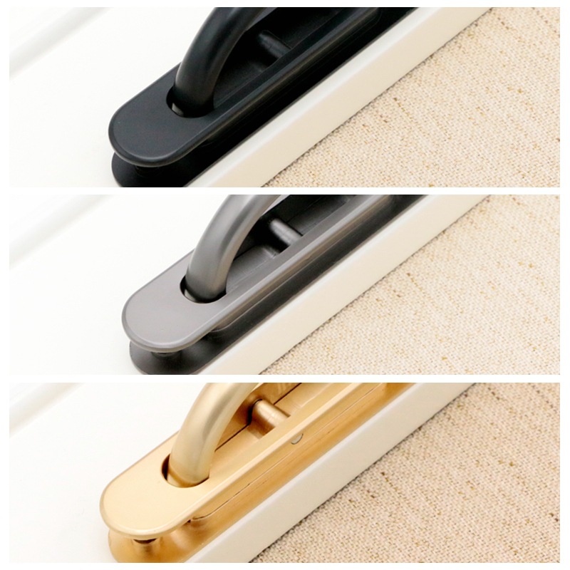 榻榻米拉手旋转隐形地台暗拉手隐藏半圆嵌入式家具拉手抽屉内拉手