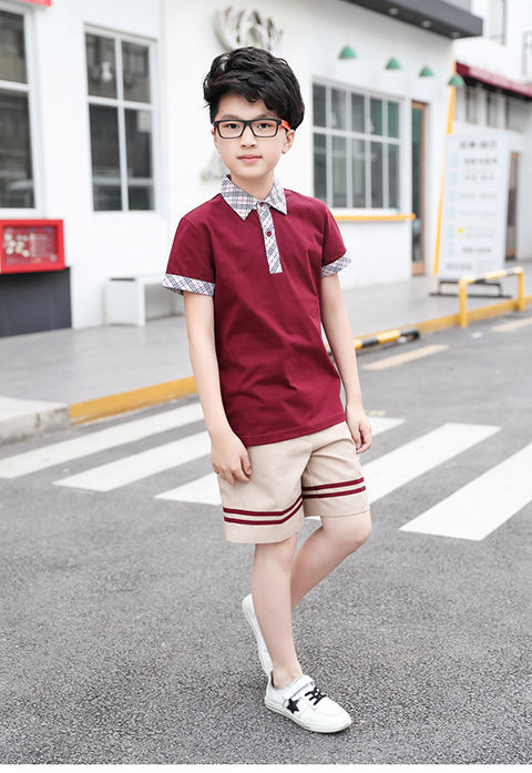 珠海校服香洲区新款统一小学生夏装短袖秋冬长袖外套长裤运动套装