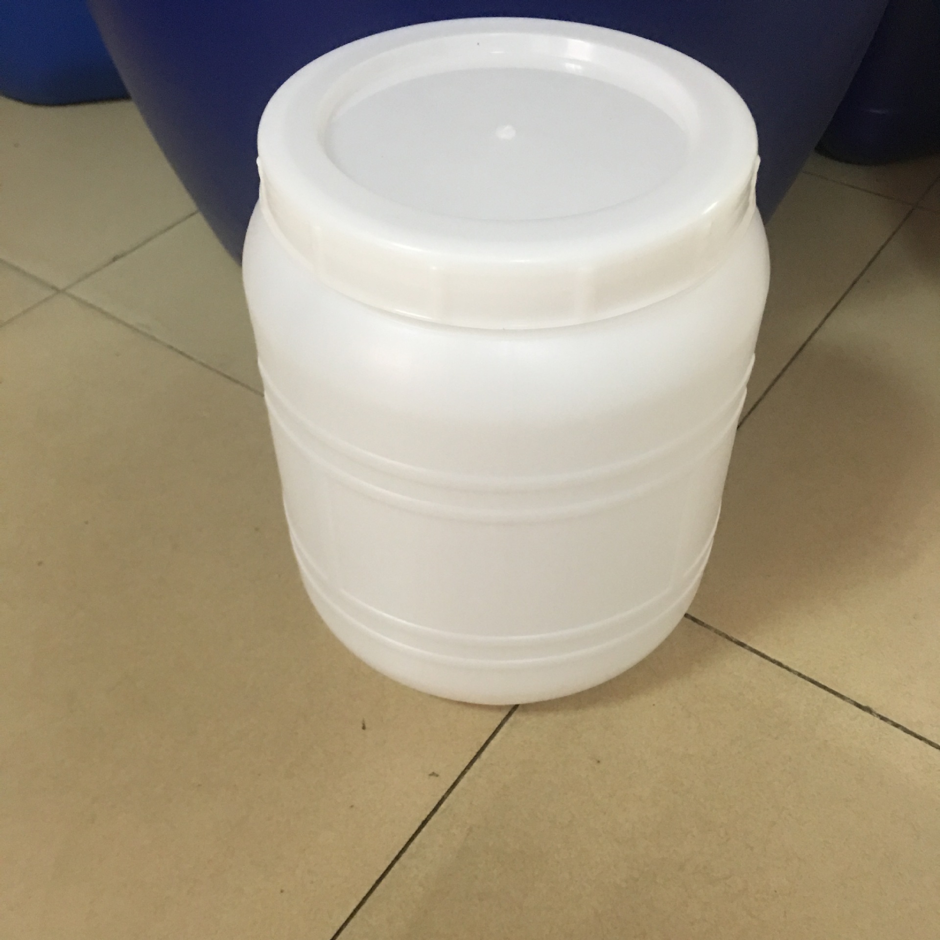 hdpe新料食品级10l无把手塑料圆桶15l塑料海蜇桶虾酱桶圆形塑料桶
