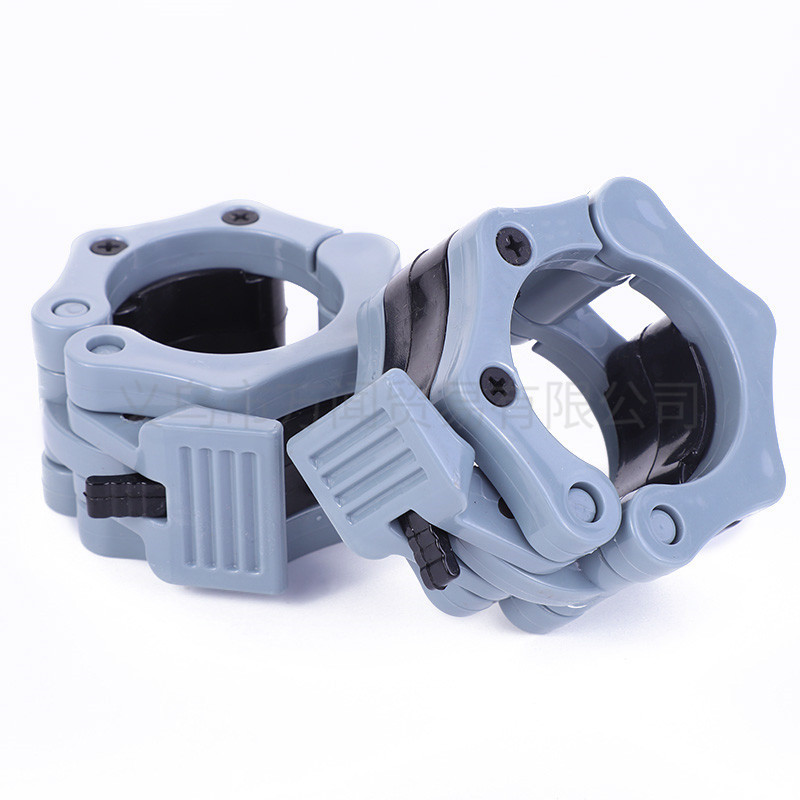 哑铃杆杠铃杆快速卡扣 哑铃快拆卡扣 哑铃夹奥杆卡簧卡套固定螺母