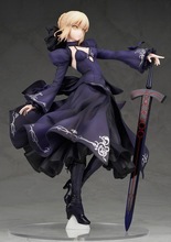 Fate/Grand Order 命运之夜 Saber 黑礼服塞巴 ver. 盒装手办模型