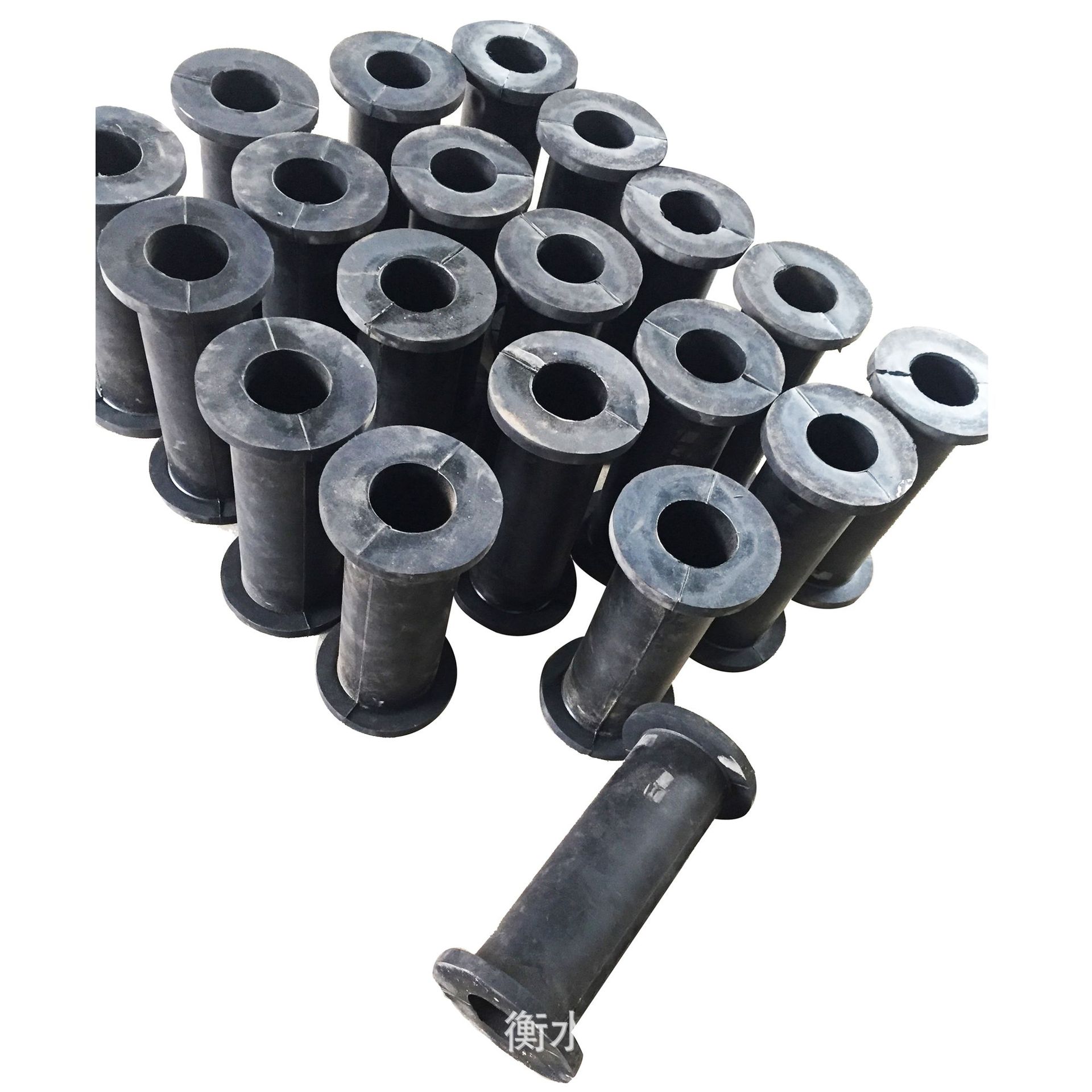 厂家供应橡胶阀门衬套 管夹阀用缓冲减震套橡胶件加工定制