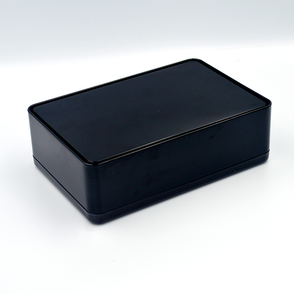 长方形黑色缩口盖马口铁盒 儿童玩具金属包装铁盒定制 钱包铁盒