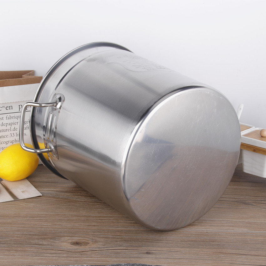 304不锈钢汤桶摆摊用双耳熬粥烹饪多用桶工厂水桶食堂大容量饭桶