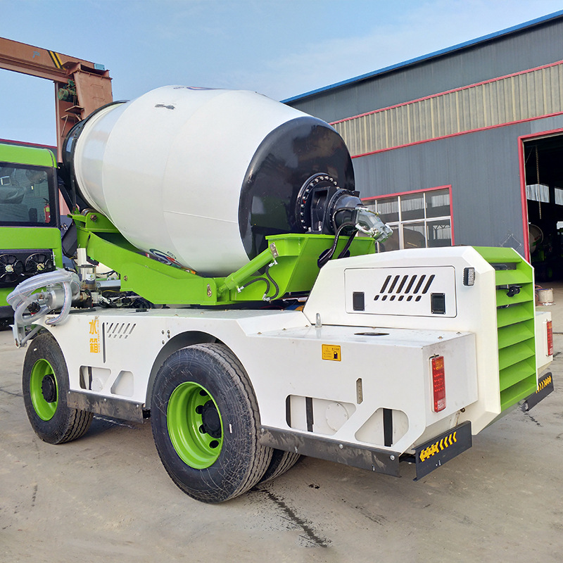 5方自动上料搅拌车 小型移动罐车自动上料搅拌车