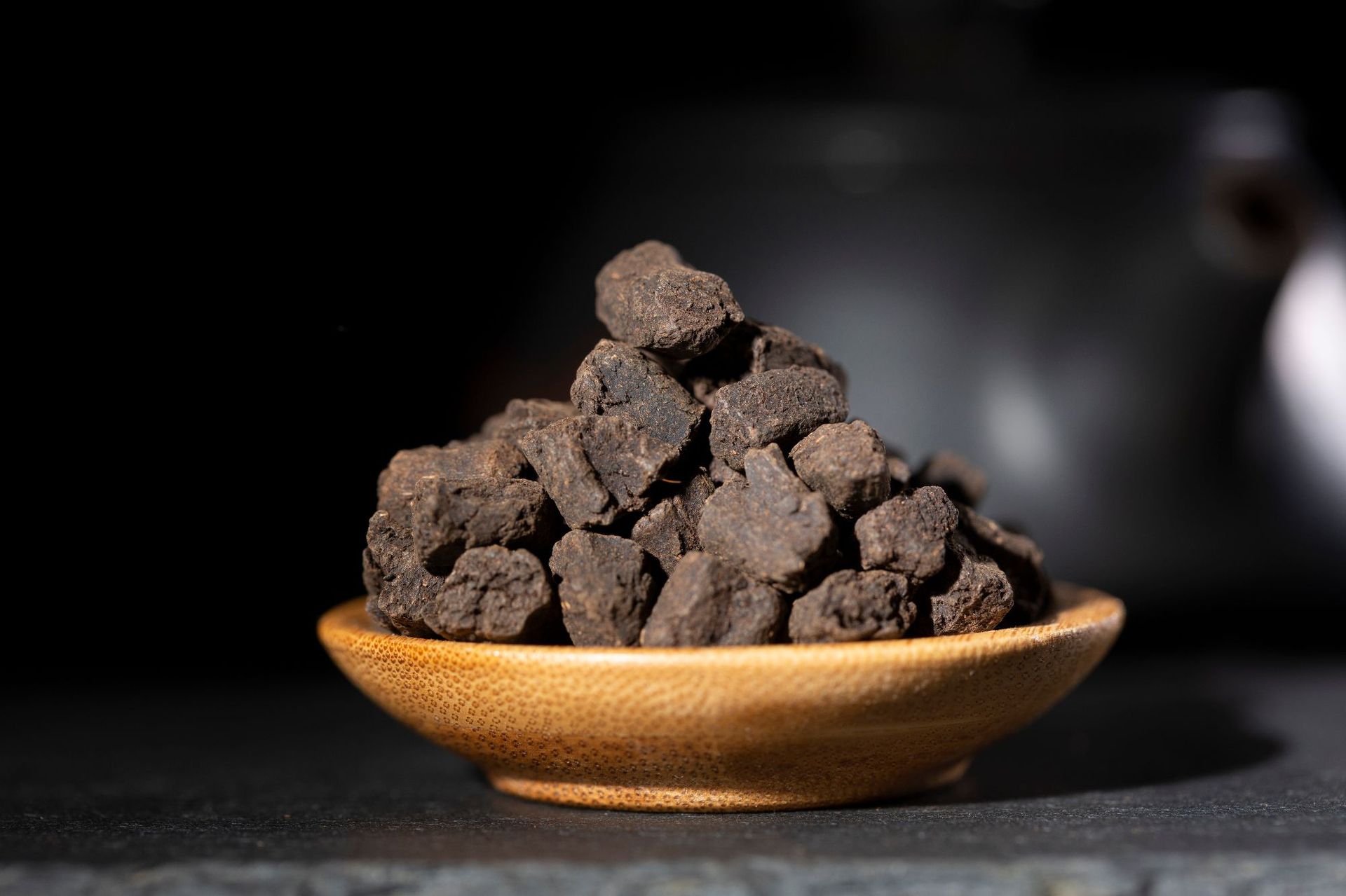 批发云南茶化石糯香茶化石茉莉花香碎银子普洱熟茶陈年老茶头熟普