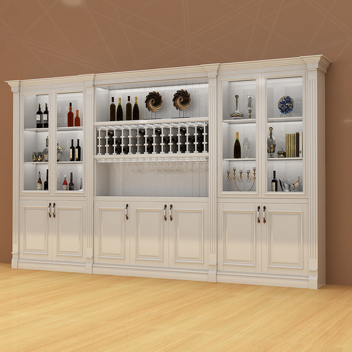 客厅吧台酒柜隔断柜家用酒柜架间厅柜屏风柜现代北欧简约时尚酒架