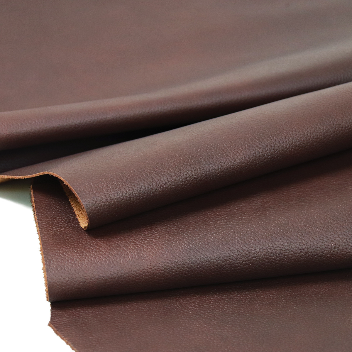 大量供应 小荔枝纹头层牛皮 固色耐干湿擦手机皮套包袋真皮面料