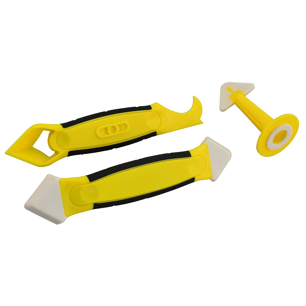 跨境专供8件套玻璃胶刮板 铲胶器 阴阳角美缝刮板 塑料刮板现货