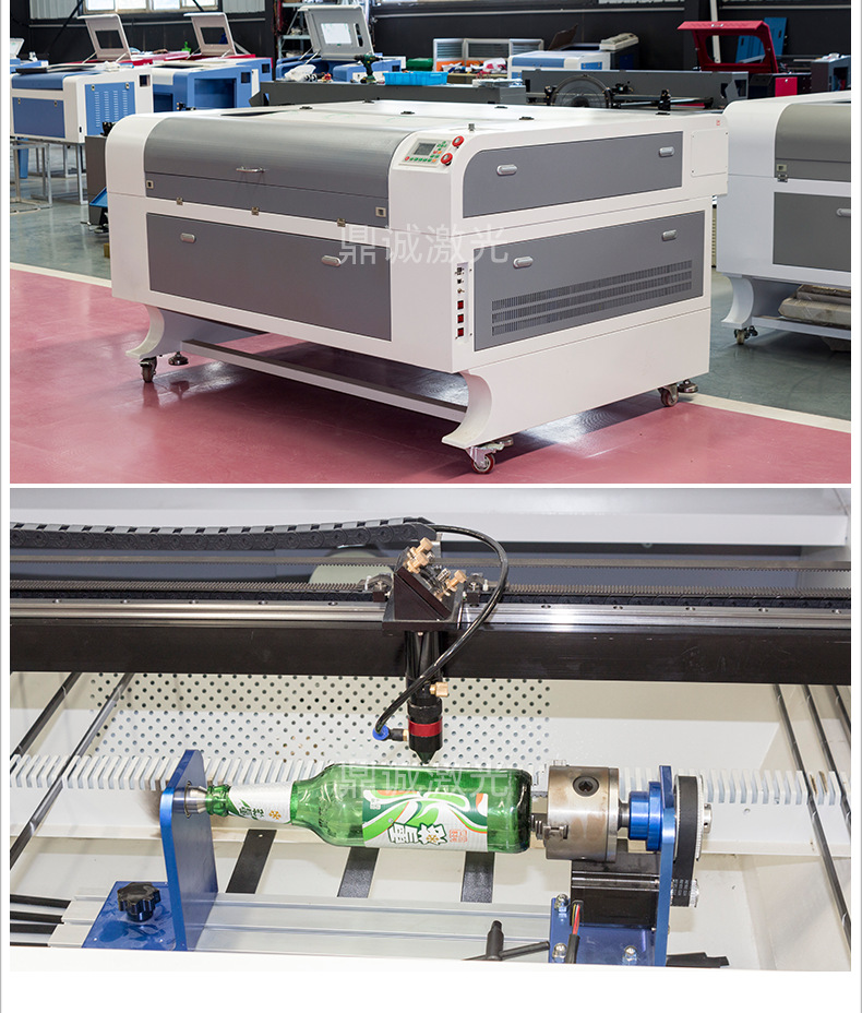 新款厂家直销酒坛酒瓶水晶玻璃葫芦木板画工艺品亚克力激光雕刻机