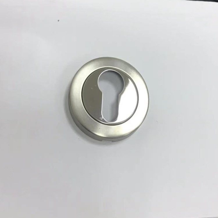 亮光抛光圆形不锈钢锁芯盖 防盗门钥匙孔面罩盖 家用锁具机械配件