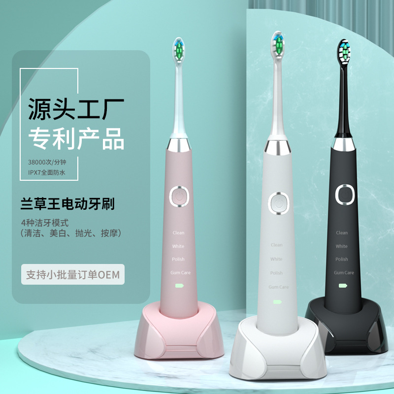 Sonic Electric Toothbrush Wireless Charging Magnetic Suspension Electric Toothbrush Gift Customized Electric Toothbrush Oem Oem Sticker