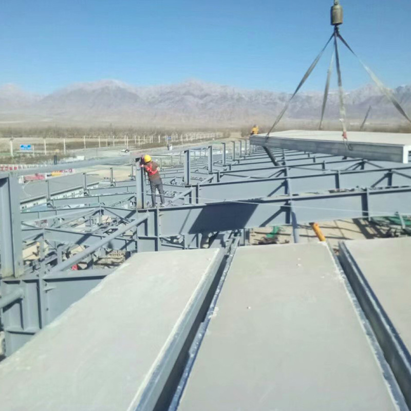 厂家直销 网架板天基板钢骨架轻型板 屋面板 钢构轻型板