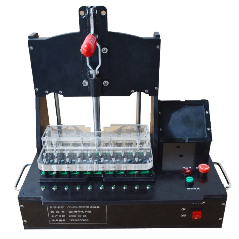 架fct顶针pcba测试治具微针线路板老化架定制夹具工装pcb测试工装