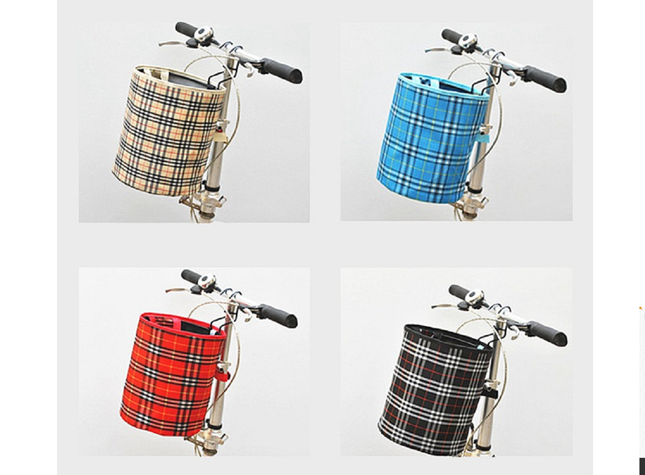 折叠自行车布车筐