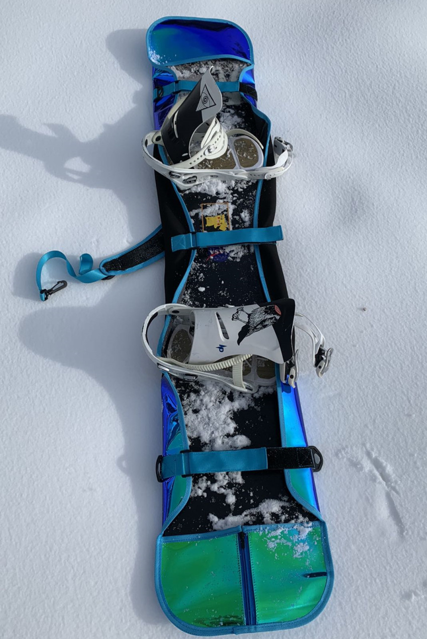 儿童滑雪板包饺子皮少年滑雪包