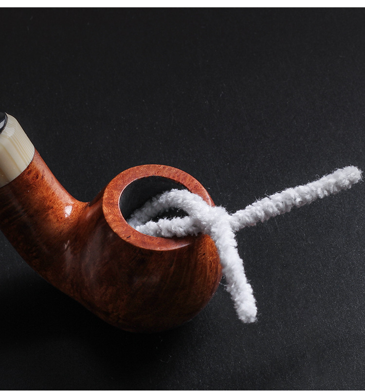 50支装烟斗通条15cm棉条工具烟斗烟嘴清理清洁通条软通配件