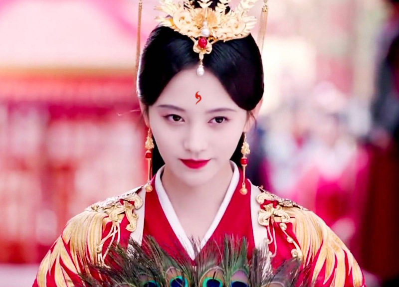 眉心贴仙女古装额头印花汉服古风美人纹身贴持久防水儿童花钿额贴