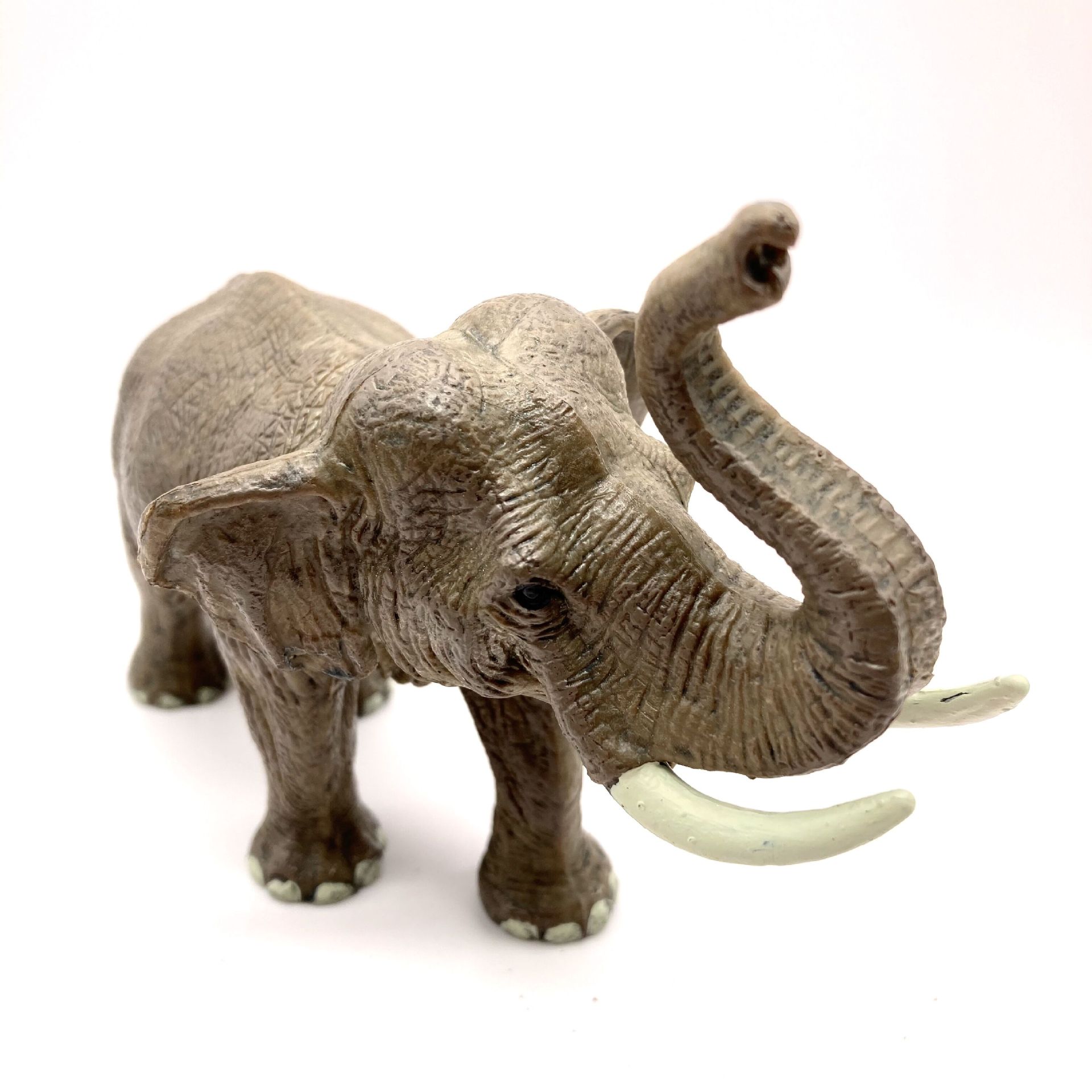 跨境仿真野生动物模型大象非洲大象公象小象模型儿童实心玩具摆件