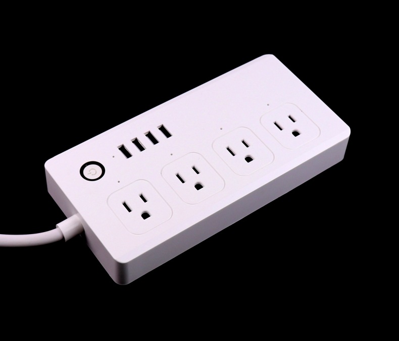 涂鸦方案zigbee协议智能排插手机远程遥控开关独立分控智能插排