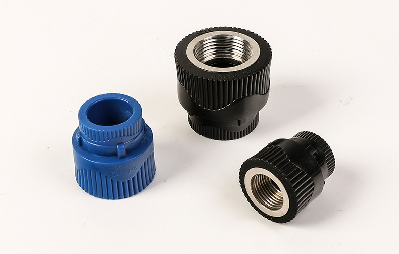 pe内牙直接 内丝内牙直接 热熔内螺纹pe水暖直接承插式pe配件批发