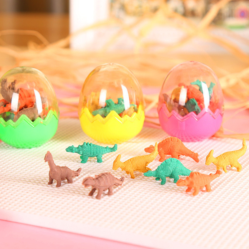 恐龙蛋橡皮擦学习用品橡皮檫奖品可爱创意橡皮檫幼儿园小学生文具