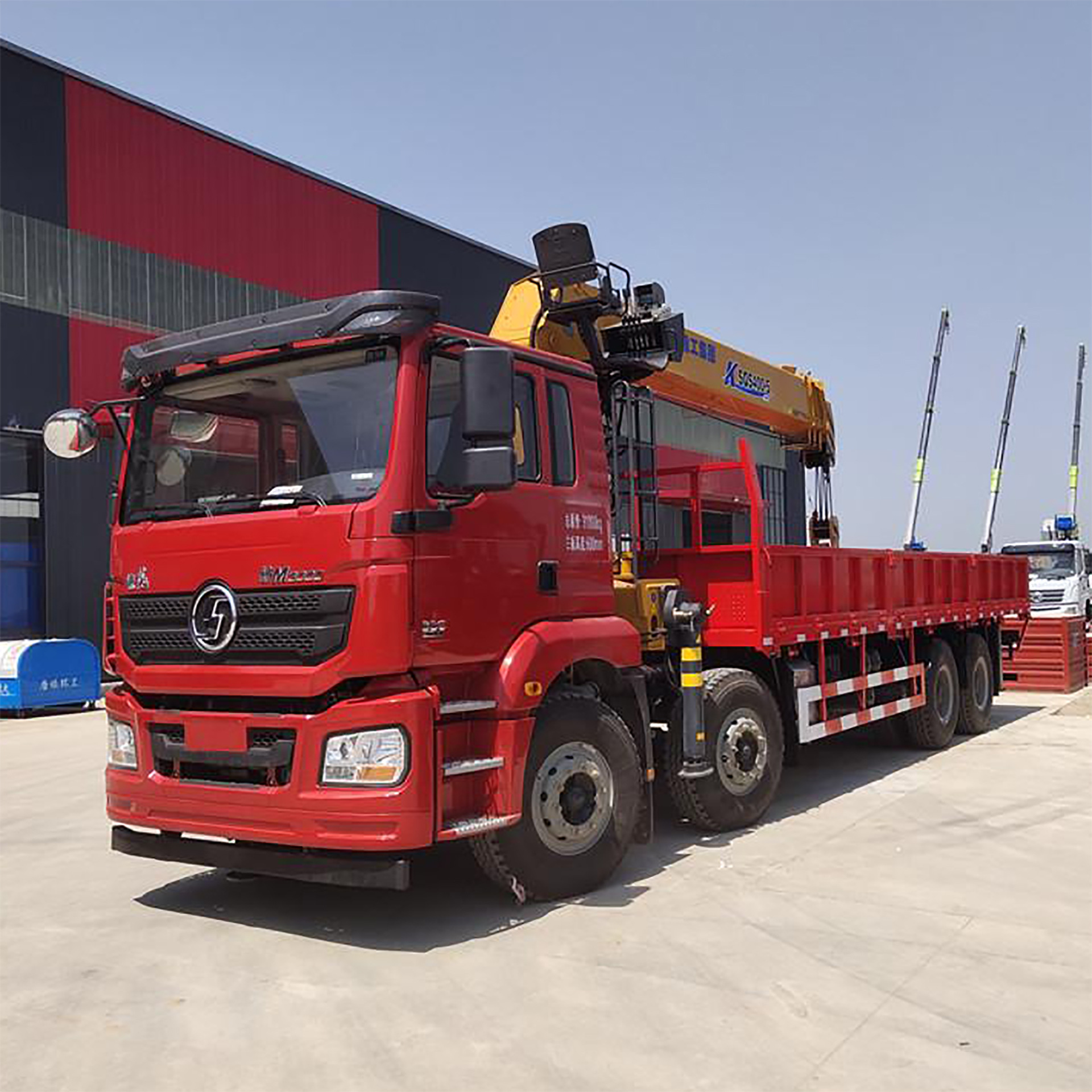 14吨四节臂随车吊 前四后八随车吊 全液压双联泵随车吊