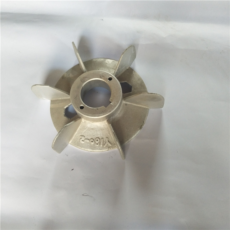 定做西玛电机y2电机铝风叶 电机配件 电动机风叶 铝风叶