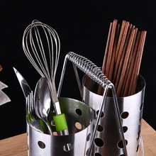 不锈钢筷子筒多功能创意厨房筷子筒厨具沥水置物架现货批发