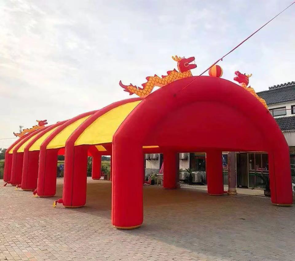 定做充气帐篷喜棚开业庆典婚庆酒席帐篷红白喜事舞台广告拱门帐篷