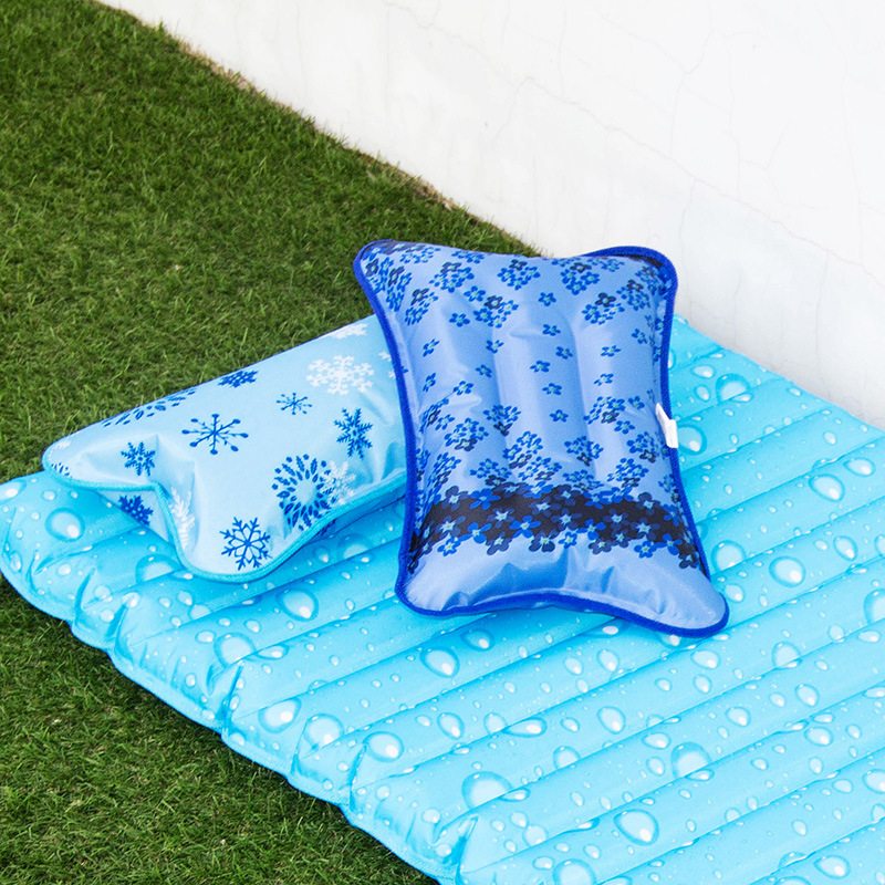 厂家直销批发夏季降温办公室冰枕大号冰垫水枕头学生午睡冰凉注水