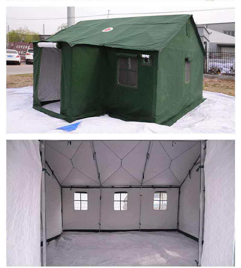 95型通用卫生帐篷救灾医疗帐篷野战训练医疗制式救护应急医院帐篷