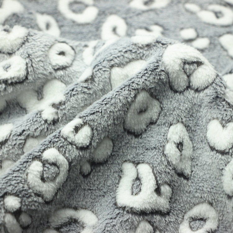 胶印法兰绒珊瑚绒全涤针织经编288f胶浆印花法莱绒珊瑚绒法兰绒布