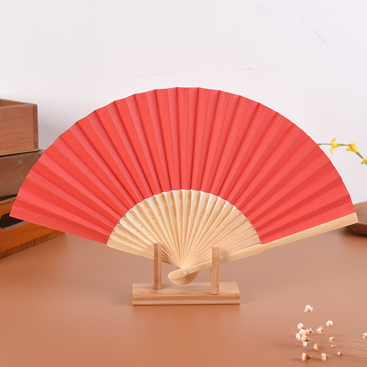 厂家批发扇子折扇中国风女式古风夏季古典古装跳舞汉服折叠纸扇