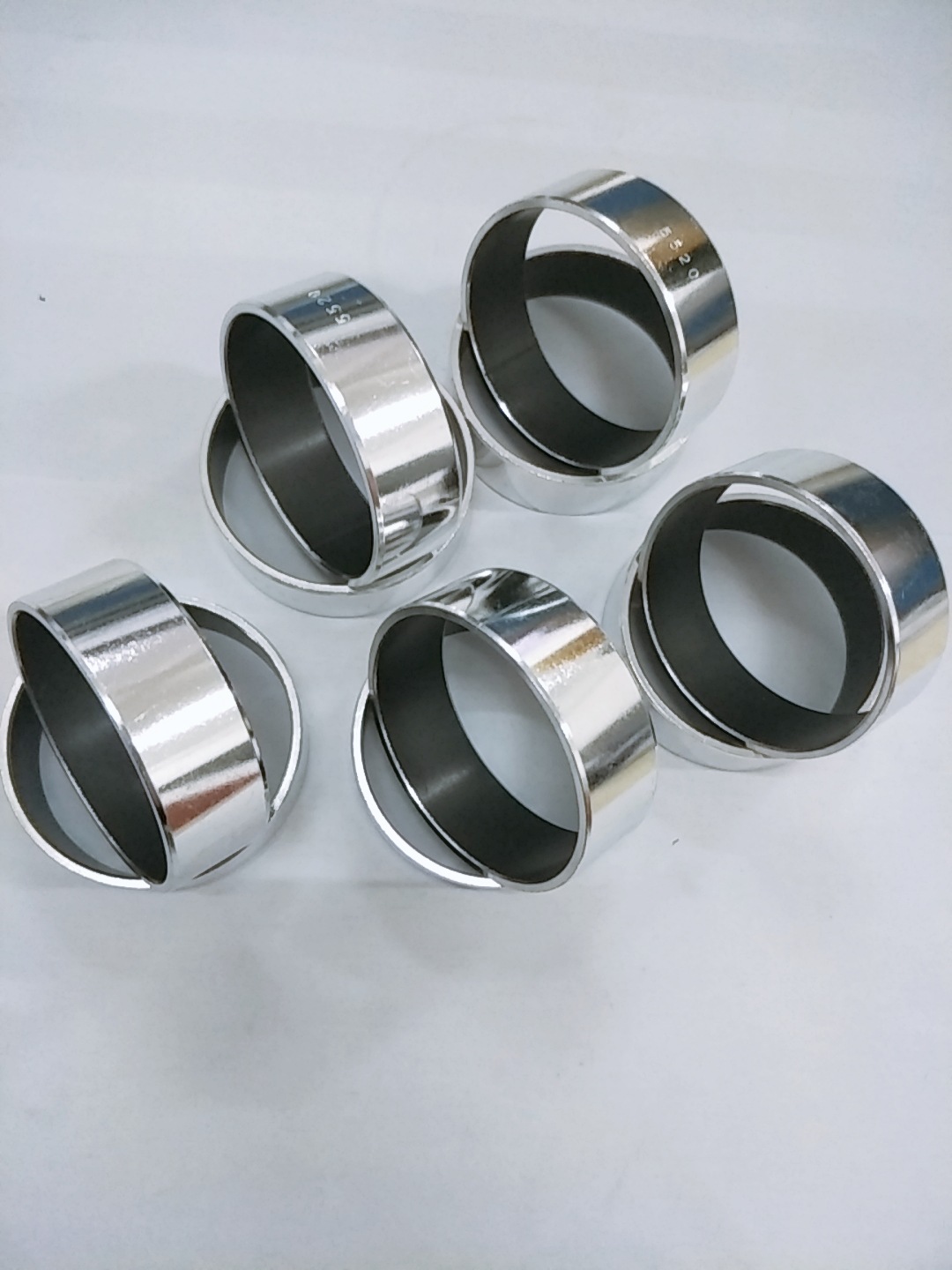 无油滑动轴承复合衬套sf-1锡直套自润滑轴套ptfe内径30/35/40mm