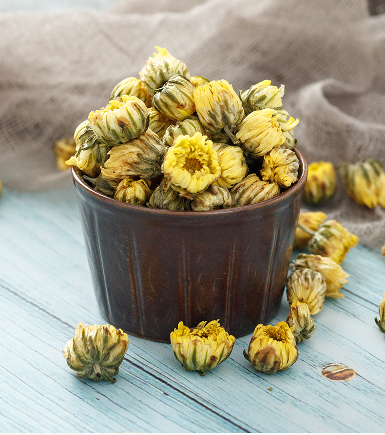 桐乡胎菊35克罐装杭白菊散装头采胎菊王批发源头工厂花草茶-阿里巴巴