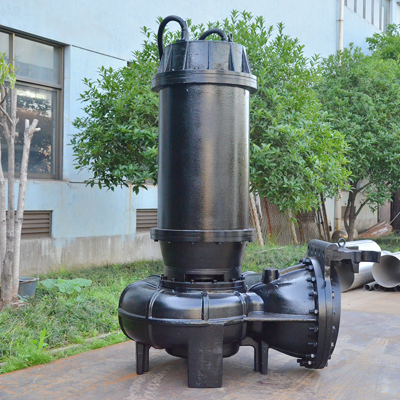 厂家直销qw大口径排污泵大流量污水提升泵380v大功率潜污水泵
