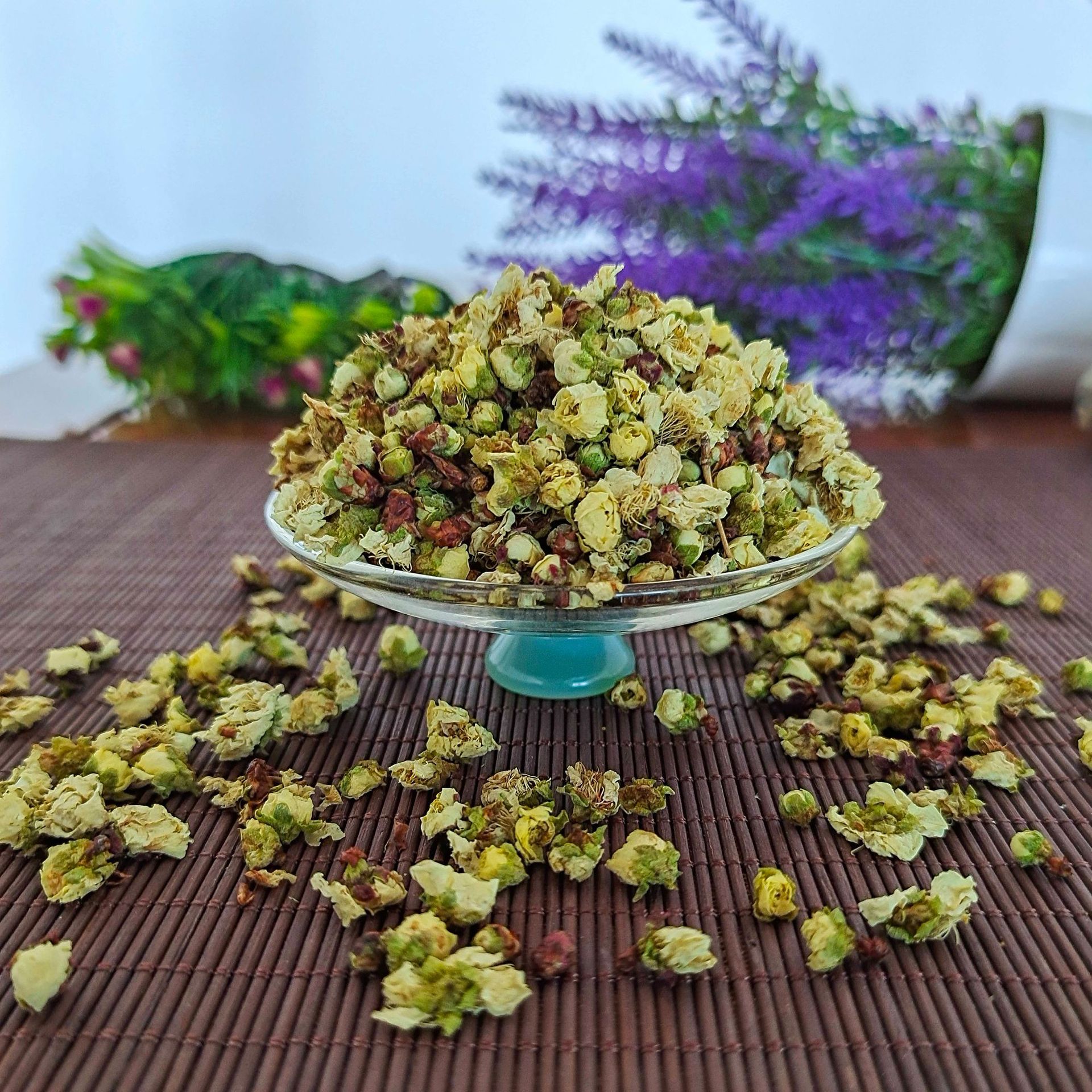 白梅花批发 绿萼梅供应产地500g梅花白梅花 花草茶一手货源