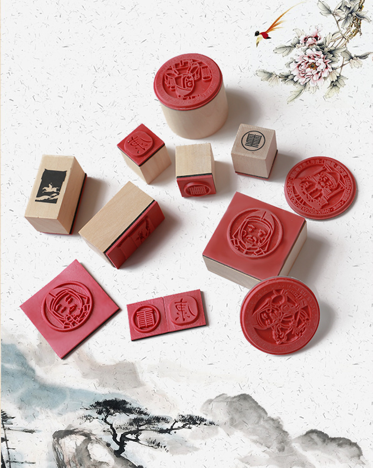 海绵eva印章定制卡通图案diy印章儿童环保益智玩具定做个性logo