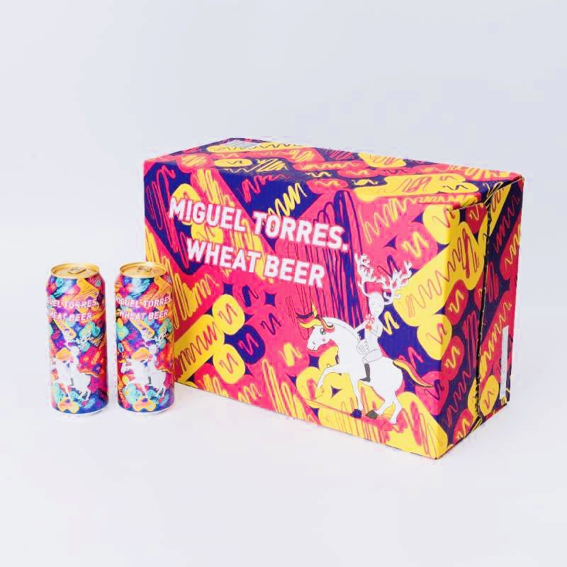 [量大可议价]荷兰原装进口 桃乐丝啤酒小麦白啤果酒500ml*24整箱