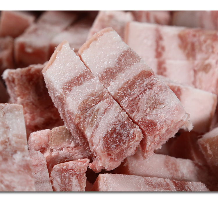 带皮肉 肉丁 肉块 冷冻肉丁 切好的肉块 红烧肉 小炖肉 食材