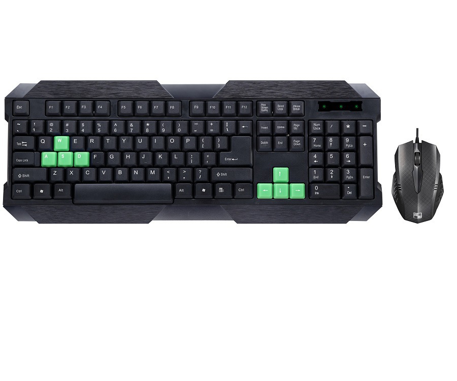 雷蝎km-9键鼠套装u u台式机笔记本游戏键盘鼠标套件 电脑配件批发