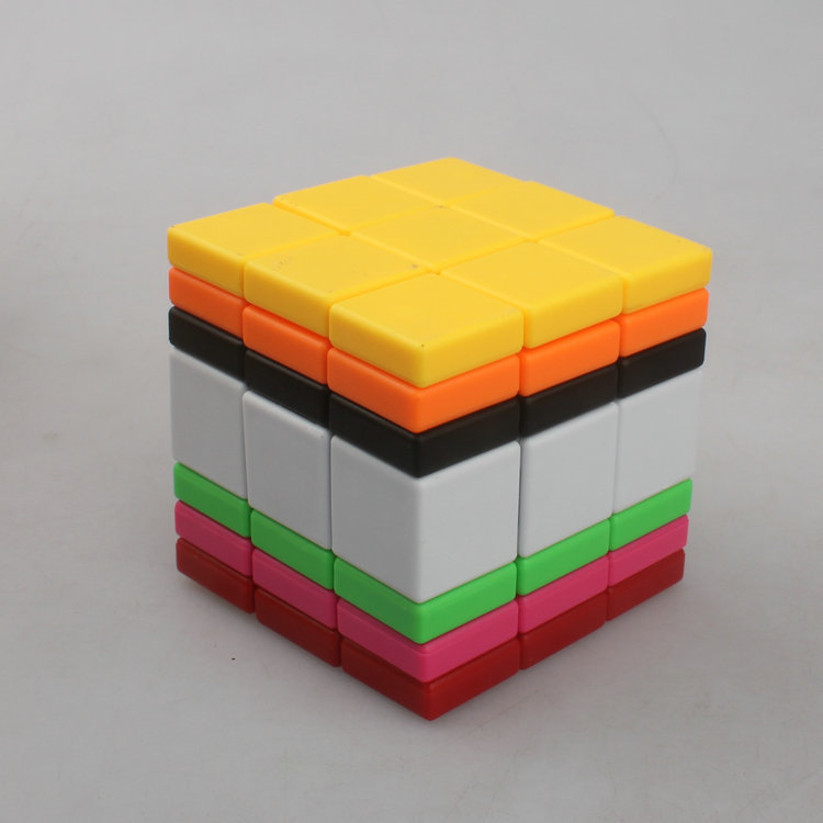 【铭浩之335 337魔方彩色】c4u 全功能不等阶 三三七彩色混装魔方