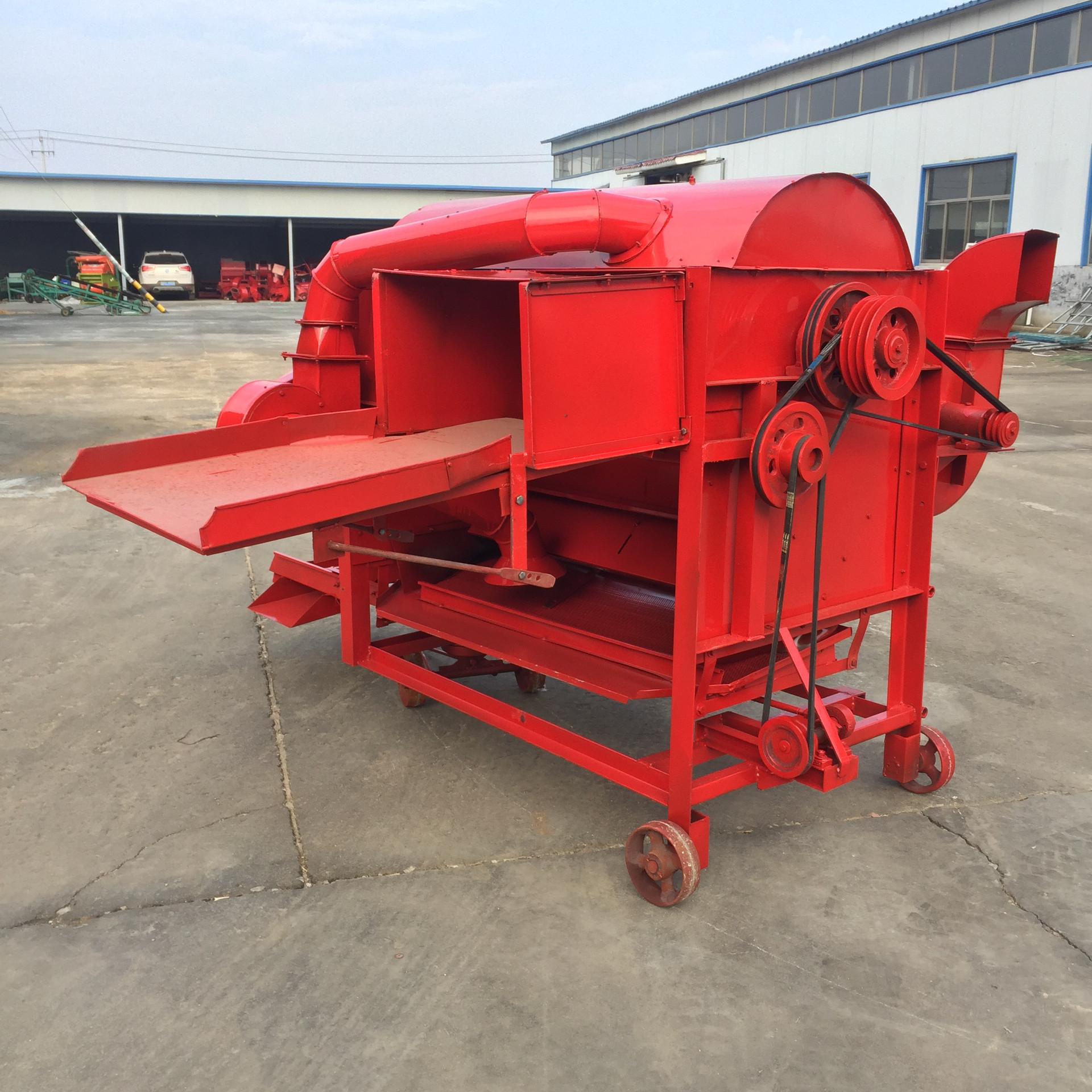 山东稻子小麦脱粒机 家用小麦脱粒机价格 蚕豆打粒机图片